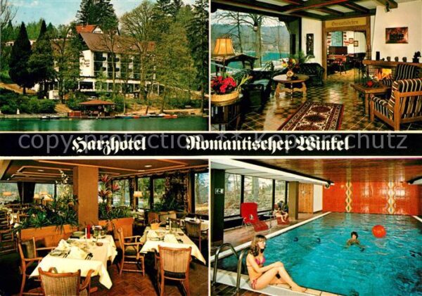 Bad Sachsa Harz Harzhotel Romantischer Winkel Restaurant Hallenbad