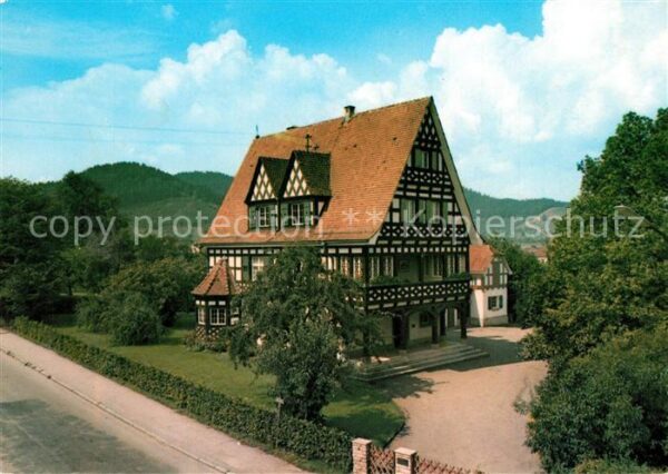 Gaildorf Forsthaus Fachwerkhaus