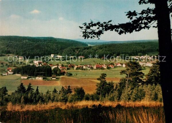 Grasellenbach Landschaftspanorama