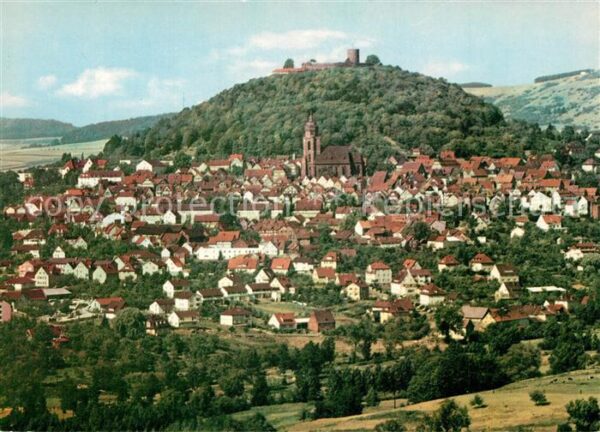 Homberg Efze Stadtpanorama mit Burg