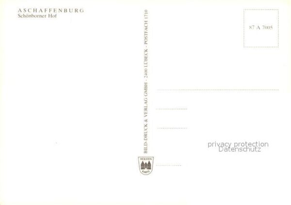 Aschaffenburg Main Schoenborner Hof – Bild 2