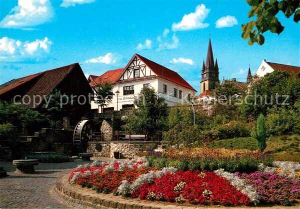 Bad Driburg Parkanlage Muehlrad