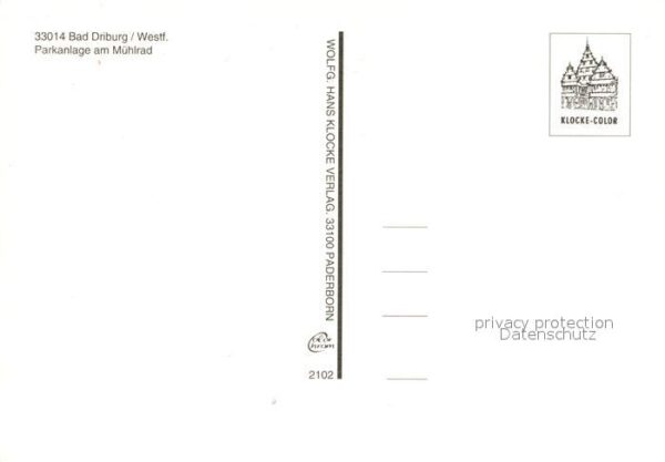 Bad Driburg Parkanlage Muehlrad – Bild 2