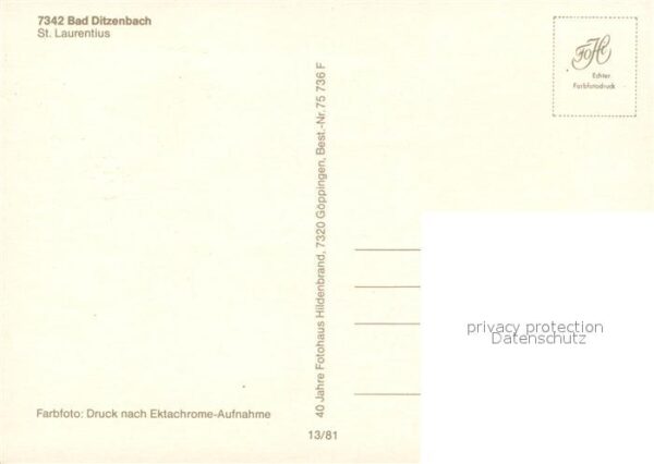 Bad Ditzenbach St. Laurentius – Bild 2