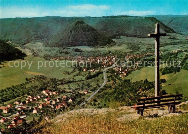 Bad Ditzenbach Blick von der Nordalb