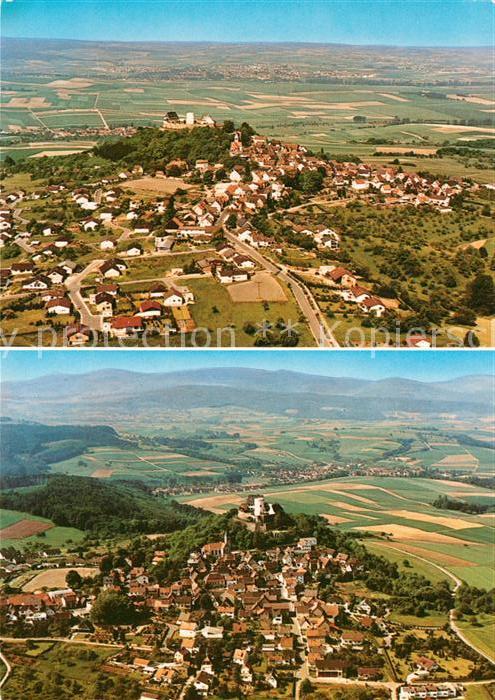 Hering Odenwald Fliegeraufnahme Veste Otzberg