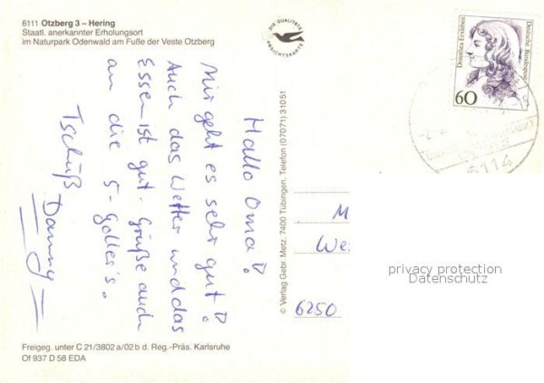 Hering Odenwald Fliegeraufnahme Veste Otzberg – Bild 2