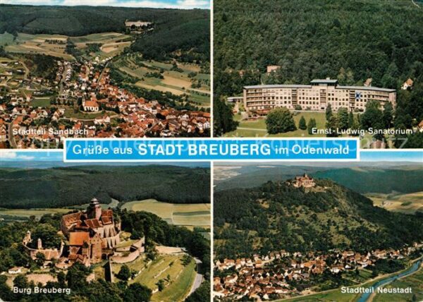 Breuberg Ernst-Ludwig-Sanatorium Neustadt Burg Breuberg