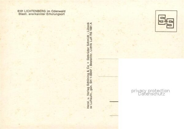 Lichtenberg Odenwald Fliegeraufnahme – Bild 2