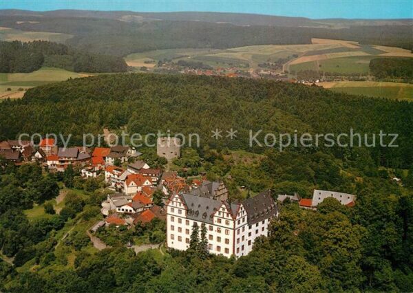 Lichtenberg Odenwald Fliegeraufnahme Burg Schloss