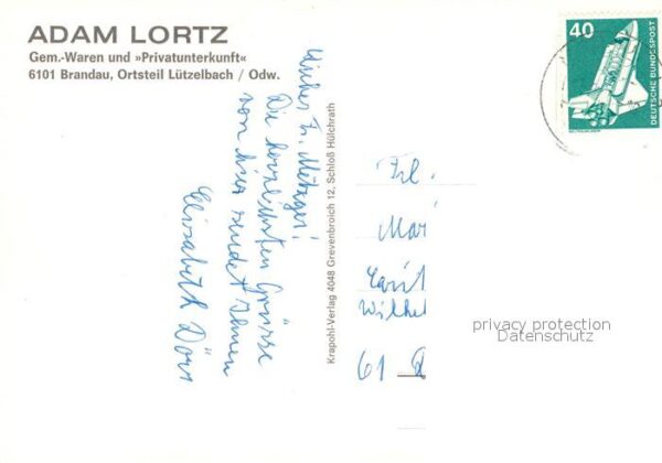 Luetzelbach Modautal Adam Lortz – Bild 2