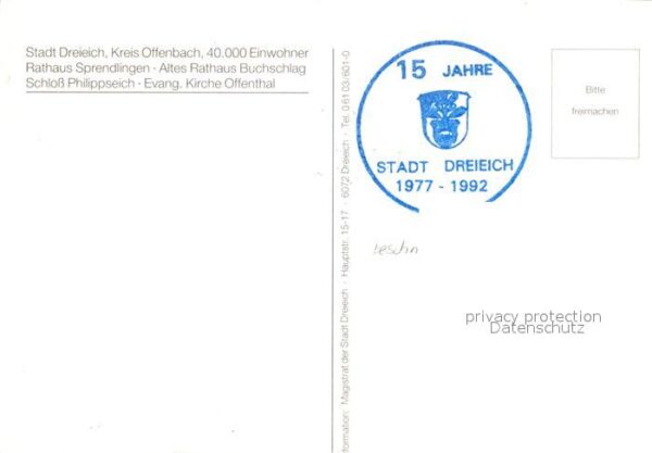 Dreieich Rathaus Schloss Philippseich – Bild 2