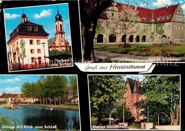 Heusenstamm Schloss Schoenborn Schloesschen Kirche