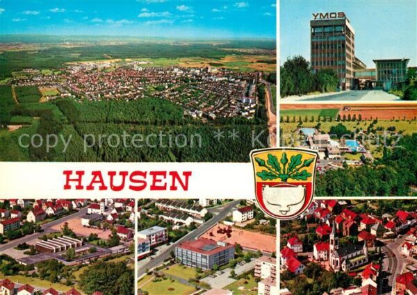 Hausen Offenbach Fliegeraufnahme