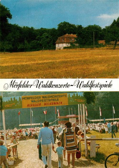 Moerfelden Platz der Moerfelder Waldfestspiele Forsthaus Wiesental
