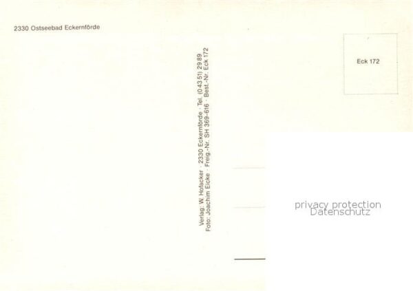 Eckernfoerde Fliegeraufnahme – Bild 2