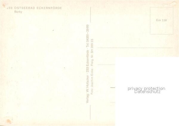 Eckernfoerde Fliegeraufnahme Borby – Bild 2