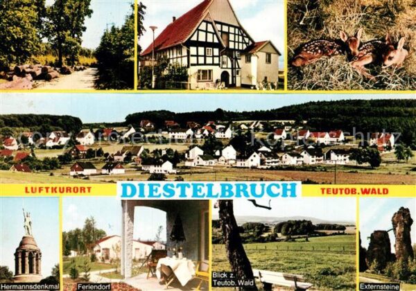 Diestelbruch Externsteine Hermannsdenkmal