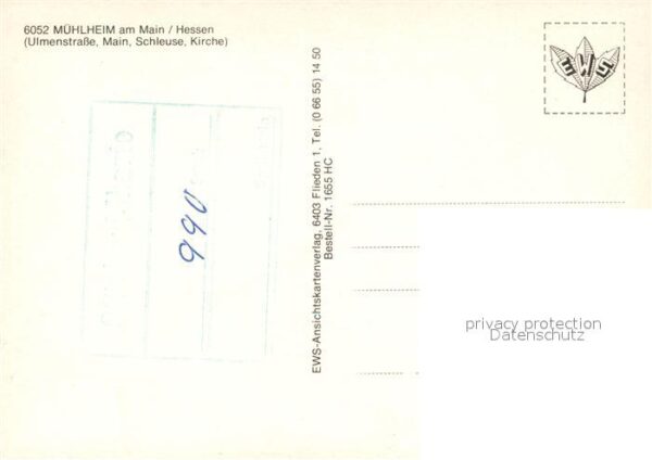 Muehlheim Main Ulmenstrasse Schleuse Kirche – Bild 2