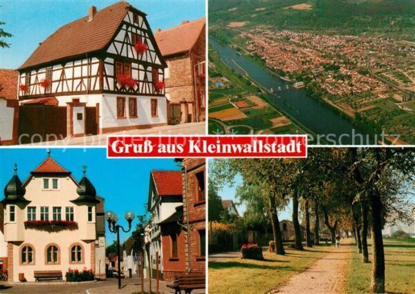 Kleinwallstadt Fliegeraufnahme