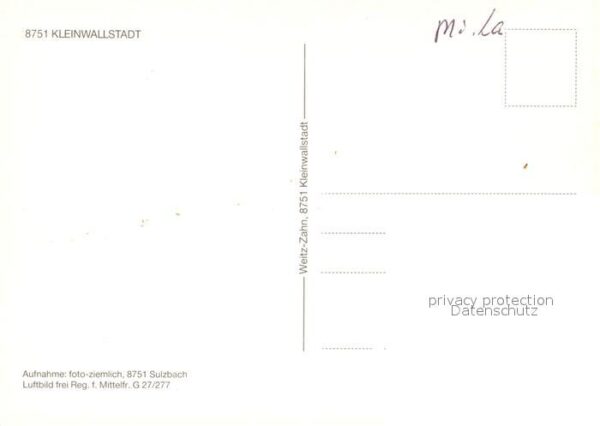 Kleinwallstadt Fliegeraufnahme – Bild 2
