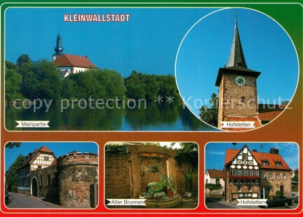 Kleinwallstadt Hofstetten Alter Brunnen
