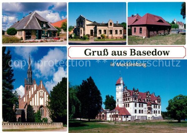 Basedow Teterow Alter Schafstall Schloss Alte Schmiede