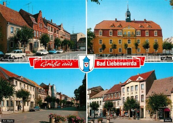 Bad Liebenwerda Rathaus Markt Rossmarkt