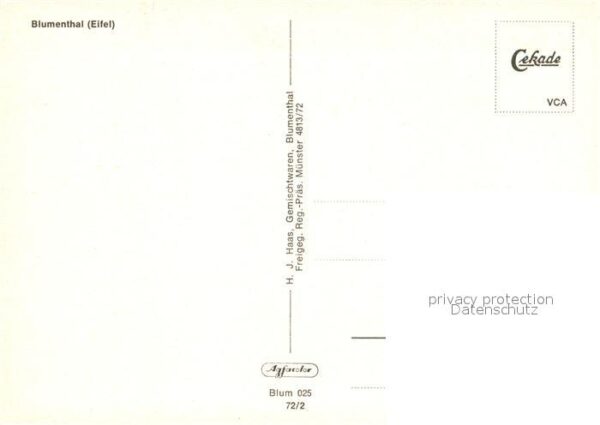 Blumenthal Schleiden Blumenthal Fliegeraufnahme – Bild 2