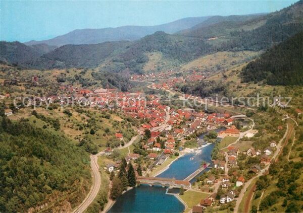 Forbach Baden Fliegeraufnahme