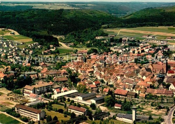 Buchen Odenwald Fliegeraufnahme