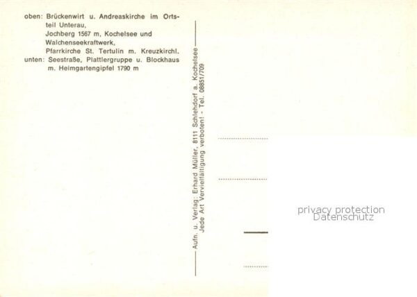 Schlehdorf Brueckenwirt Andreaskirche Unterau Jochber Kochelsee – Bild 2