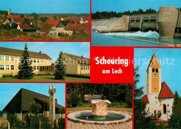 Scheuring Kirche Brunnen