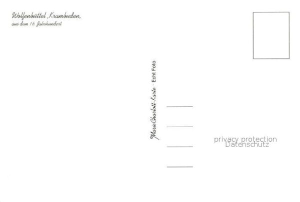 Wolfenbuettel Krambuden – Bild 2