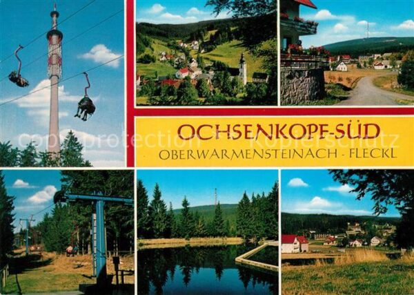 Oberwarmensteinach Ochsenkopf-Sued Sesselbahn