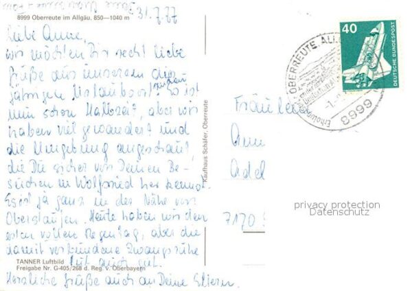 Oberreute Fliegeraufnahme – Bild 2