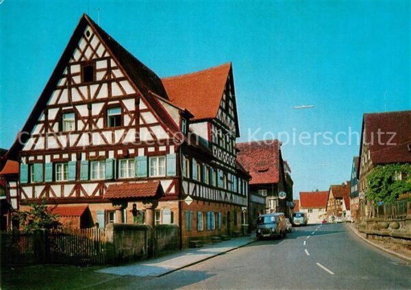 Zirndorf Mittelfranken Pressleinshaus Fachwerkhaus Historisches Gebaeude