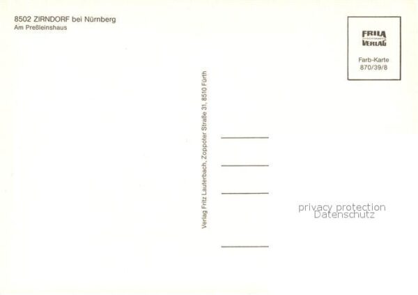 Zirndorf Mittelfranken Pressleinshaus Fachwerkhaus Historisches Gebaeude – Bild 2