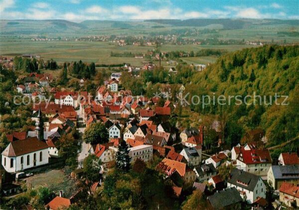 Wirsberg Luftkurort Fichtelgebirge Fliegeraufnahme