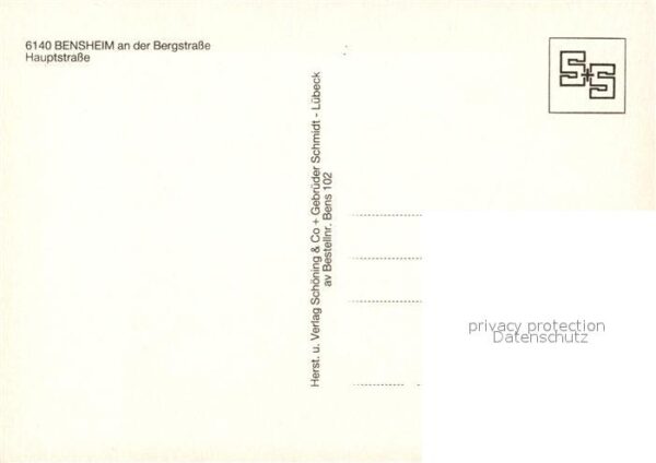 Bensheim Bergstrasse Hauptstrasse Fachwerkhaeuser Innenstadt Fussgaengerzone – Bild 2