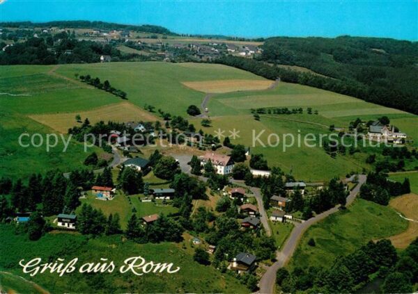 Rom Morsbach Hotel zum Roemertal Fliegeraufnahme