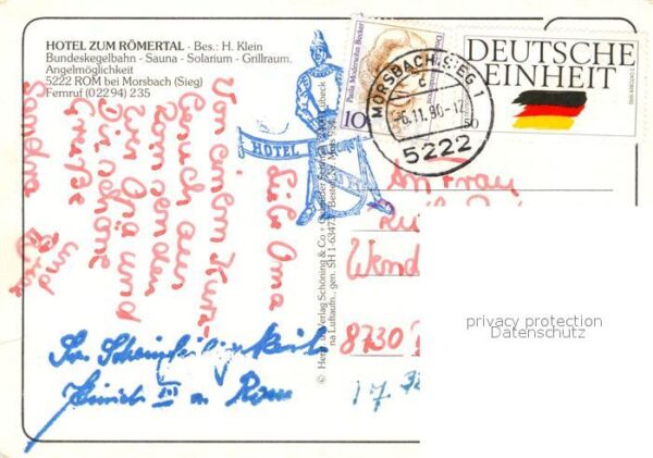 Rom Morsbach Hotel zum Roemertal Fliegeraufnahme – Bild 2