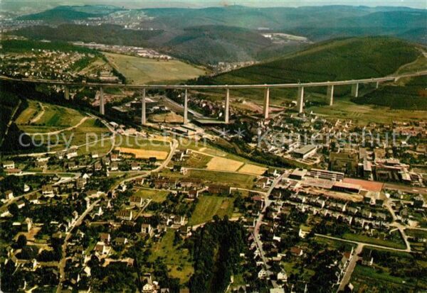 Eiserfeld Siegtalbruecke Fliegeraufnahme
