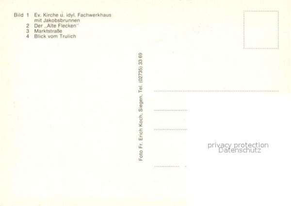 Freudenberg Westfalen Kirche Fachwerkhaus Der Alte Flecken Marktstrasse Panorama – Bild 2
