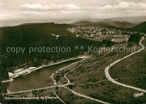 Hahnenklee-Bockswiese Harz Fliegeraufnahme