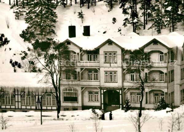 Altenau Harz Kurheim der Stadt Hannover im Winter