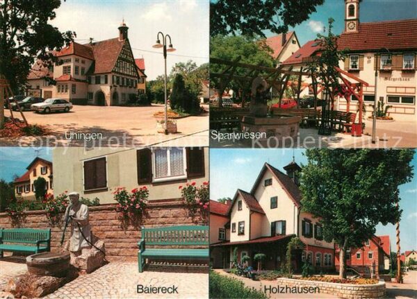 Uhingen mit Teilorten Sparwiesen Baiereck und Holzhausen