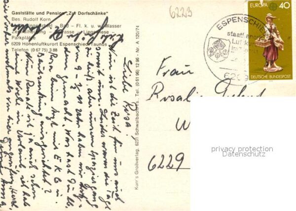Espenschied Hoehenluftkurort Fliegeraufnahme – Bild 2