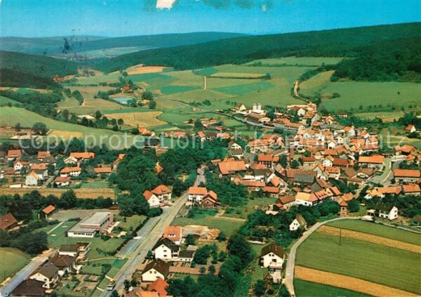 Rengshausen Hessen Fliegeraufnahme