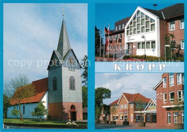 Kropp Schleswig Kirche Rathaus Markt